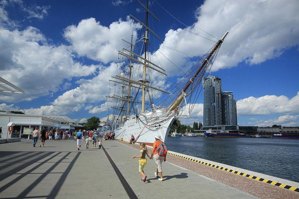 Ferienwohnung Apartament Gdynia Oksywie Z Tarasem , Darmowy Parking Exterior foto